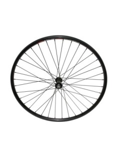 700c Alloy Front Wheel 36 Spoke 14gBlack 3/8 Axle Double...